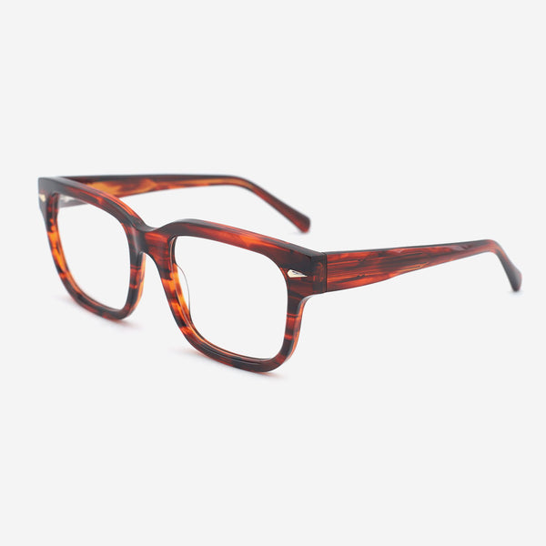 Rectangle Acetate Unisex Optical Frames 25A3173