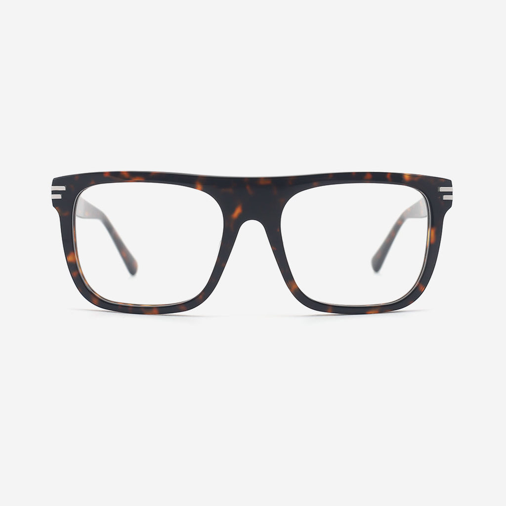 Aviator Flat Top Acetate Unisex Optical Frames 25A3175