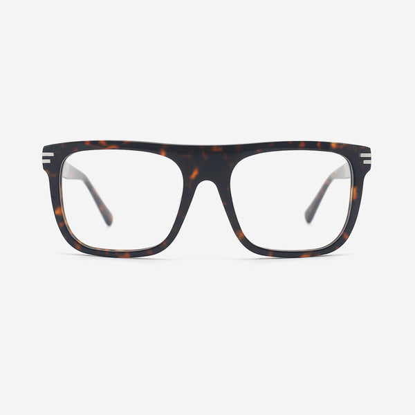 Aviator Flat Top Acetate Unisex Optical Frames 25A3175