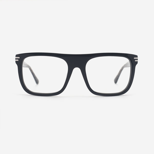 Aviator Flat Top Acetate Unisex Optical Frames 25A3175