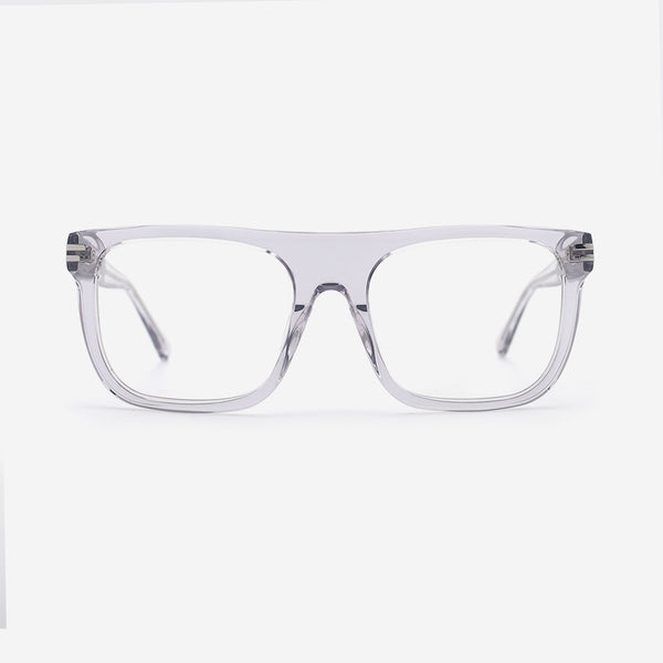 Aviator Flat Top Acetate Unisex Optical Frames 25A3175