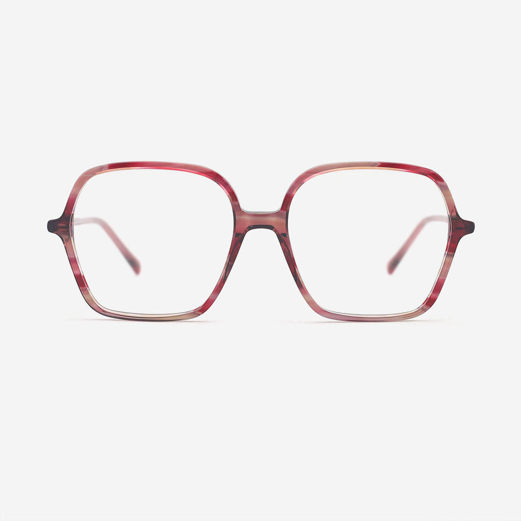 Square Acetate Female Optical Frames 25A3179