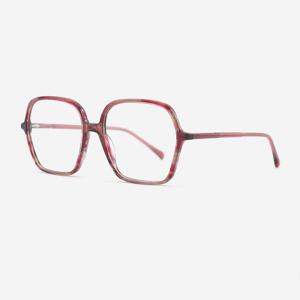 Square Acetate Female Optical Frames 25A3179