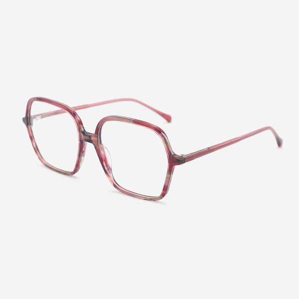 Square Acetate Female Optical Frames 25A3179
