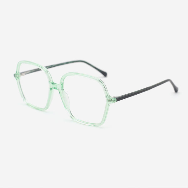 Square Acetate Female Optical Frames 25A3179