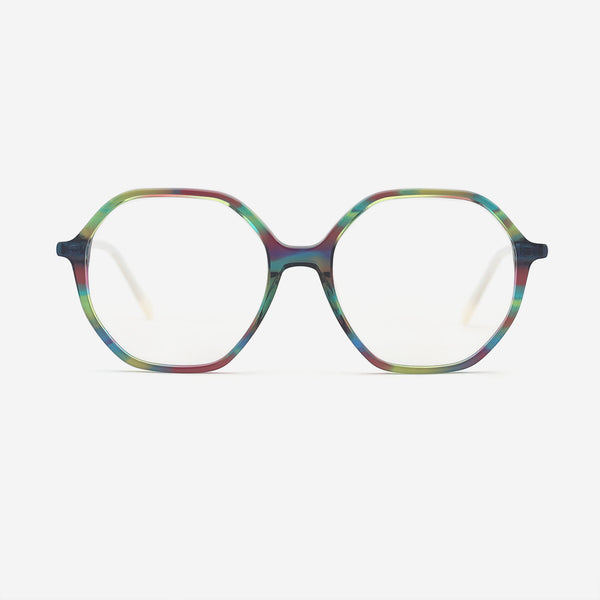 Geometric Acetate Female Optical Frames 25A3180