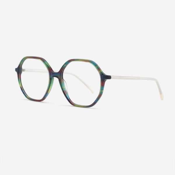 Geometric Acetate Female Optical Frames 25A3180