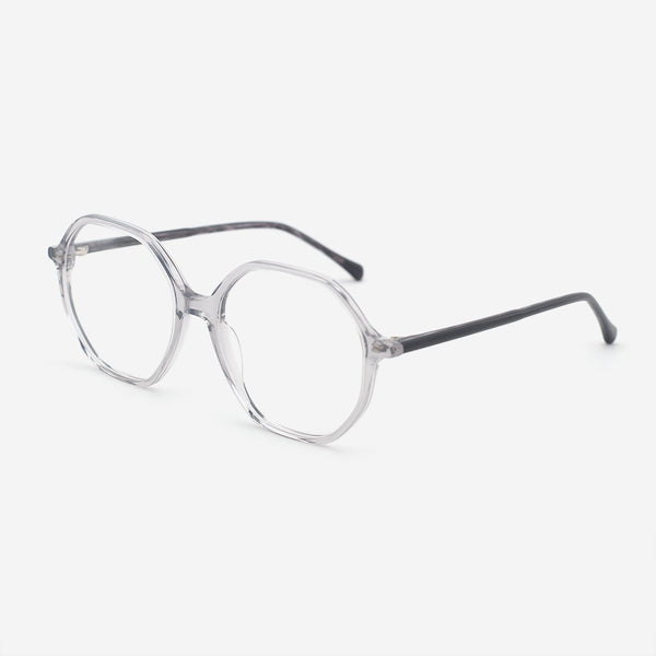 Geometric Acetate Female Optical Frames 25A3180