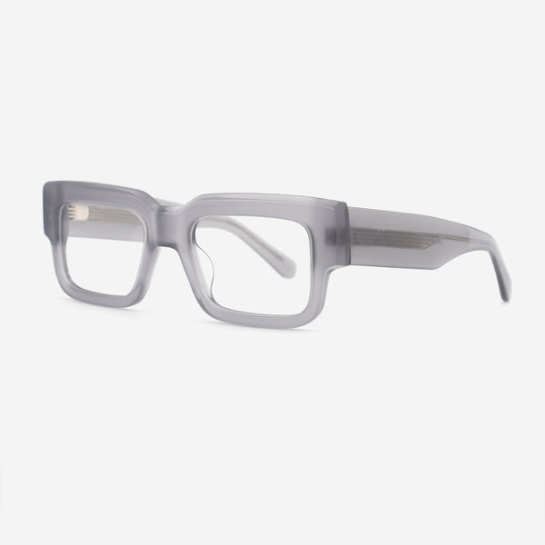 Thick Rectangle Acetate Unisex Optical Frames 25A3182