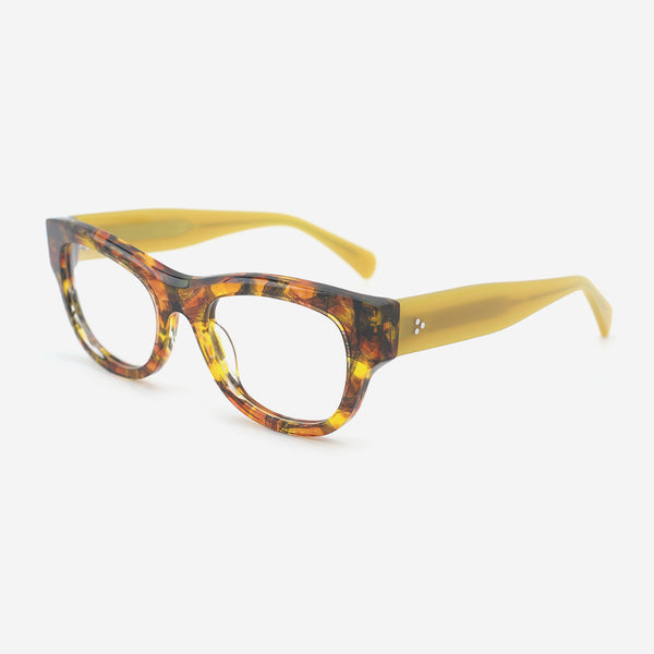 Cat Eye Bevel Acetate Women's Optical Frames 25A3184