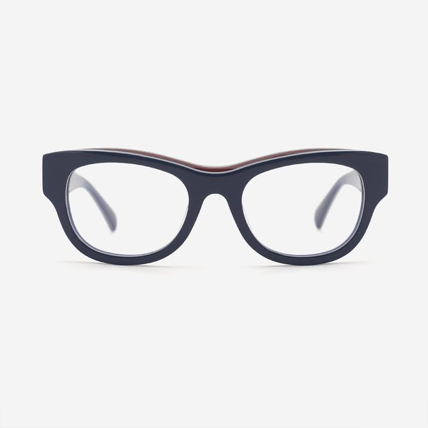 Cat Eye Bevel Acetate Women's Optical Frames 25A3184