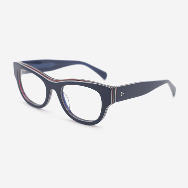 Cat Eye Bevel Acetate Women's Optical Frames 25A3184