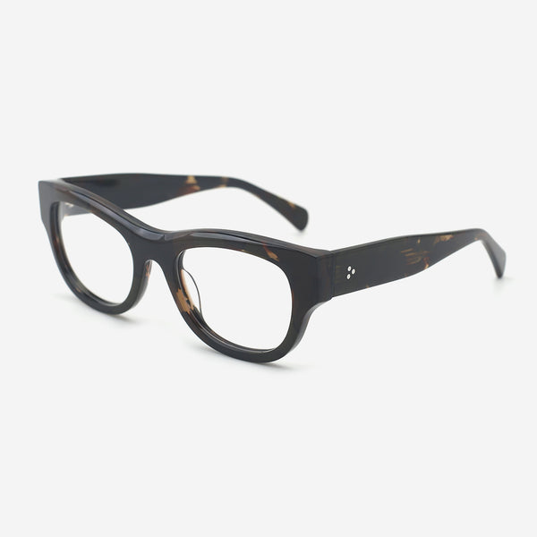 Cat Eye Bevel Acetate Women's Optical Frames 25A3184