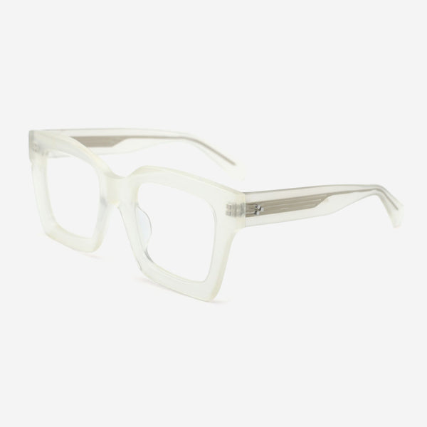 Sqaure Bevel Acetate Women's Optical Frames 25A3186