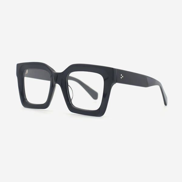 Sqaure Bevel Acetate Women's Optical Frames 25A3186