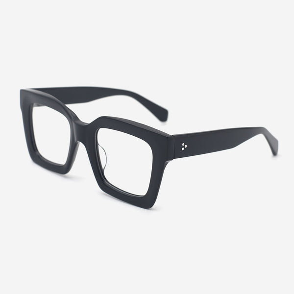 Sqaure Bevel Acetate Women's Optical Frames 25A3186