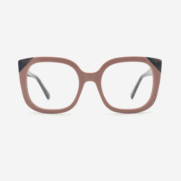 Square Laminated Acetate Female Optical Frames 25A3187