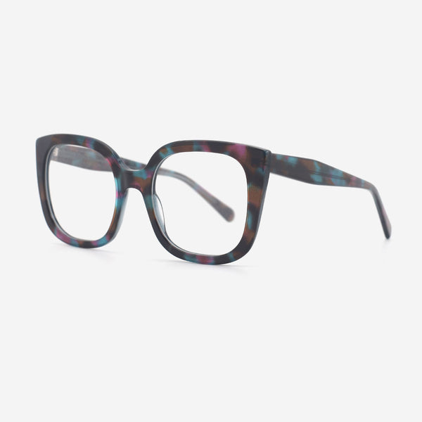 Square Laminated Acetate Female Optical Frames 25A3187