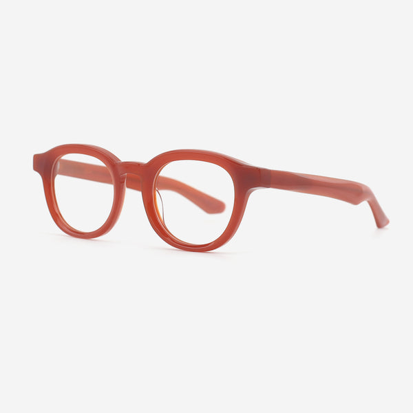 Classic Round Acetate Women's Optical Frames 25A3192