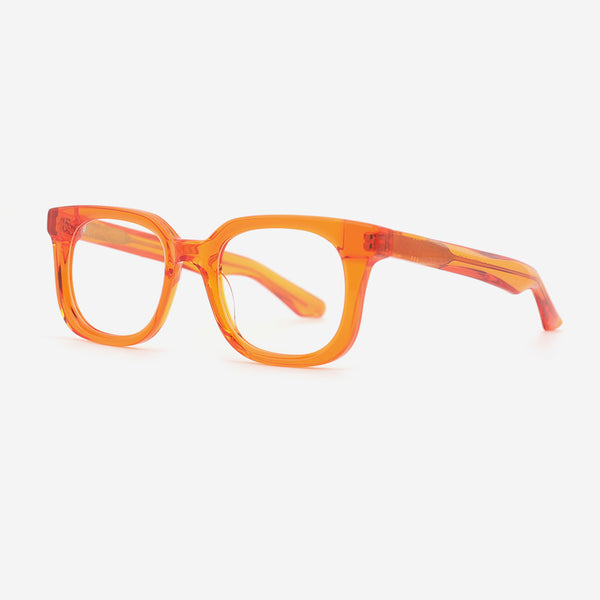 Retro Square Acetate Women's Optical Frames 25A3193