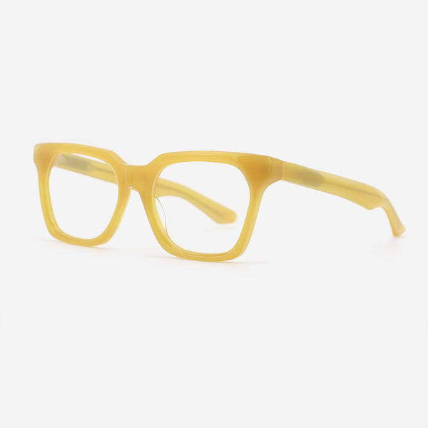 Retro Square Acetate Unisex Optical Frames 25A3194