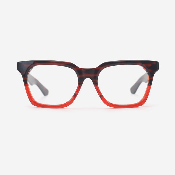 Retro Square Acetate Unisex Optical Frames 25A3194