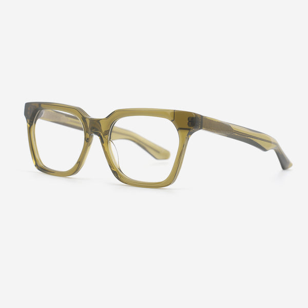 Retro Square Acetate Unisex Optical Frames 25A3194