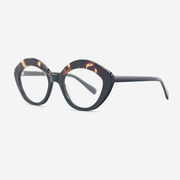 Cat Eye Acetate Unisex Optical Frames 25A3229