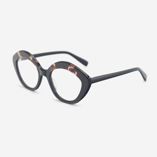 Cat Eye Acetate Unisex Optical Frames 25A3229