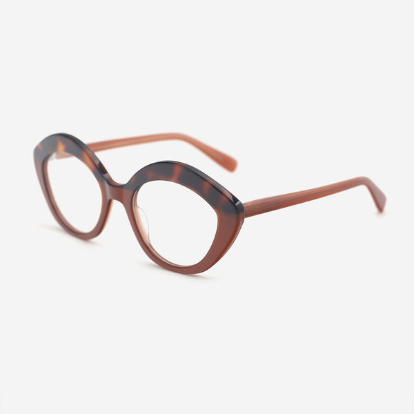 Cat Eye Acetate Unisex Optical Frames 25A3229