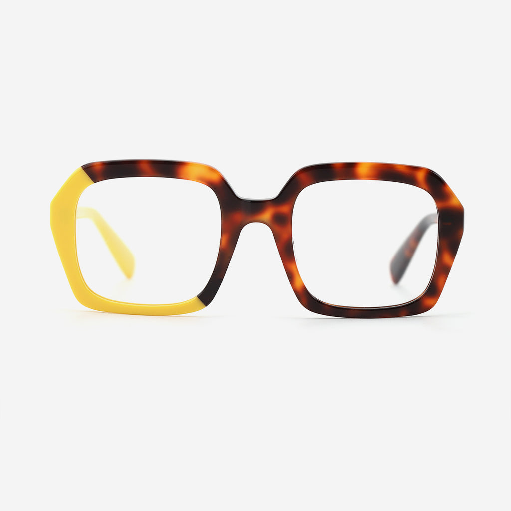 Polygon Laminated Acetate Unsiex Optical Frames 25A3232