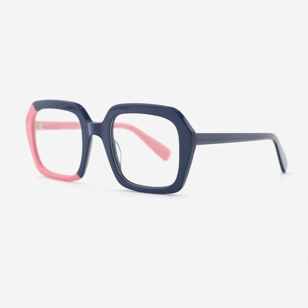 Polygon Laminated Acetate Unsiex Optical Frames 25A3232
