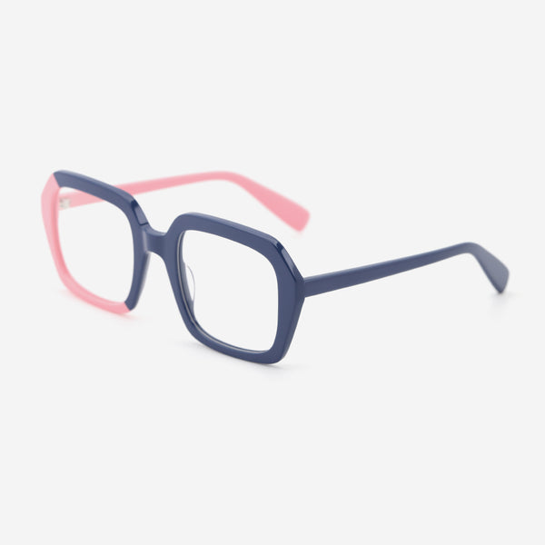 Polygon Laminated Acetate Unsiex Optical Frames 25A3232