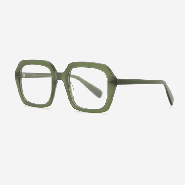 Polygon Laminated Acetate Unsiex Optical Frames 25A3232