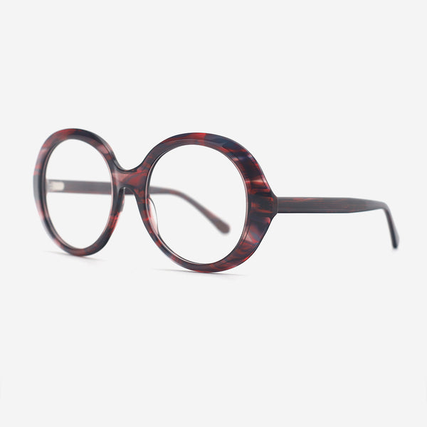 Round Acetate Female Optical Frames 25A3241