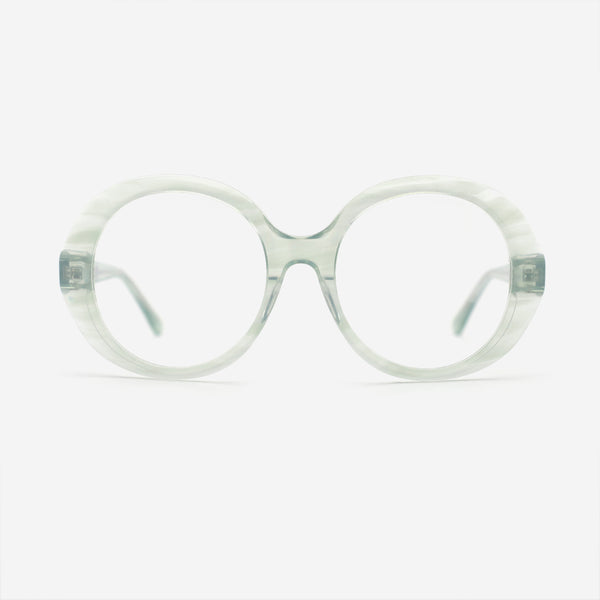 Round Acetate Female Optical Frames 25A3241