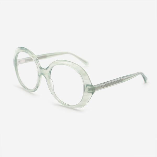 Round Acetate Female Optical Frames 25A3241