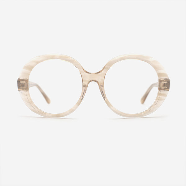 Round Acetate Female Optical Frames 25A3241