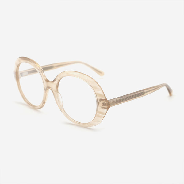 Round Acetate Female Optical Frames 25A3241