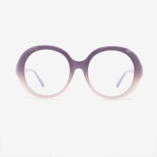 Round Acetate Female Optical Frames 25A3241