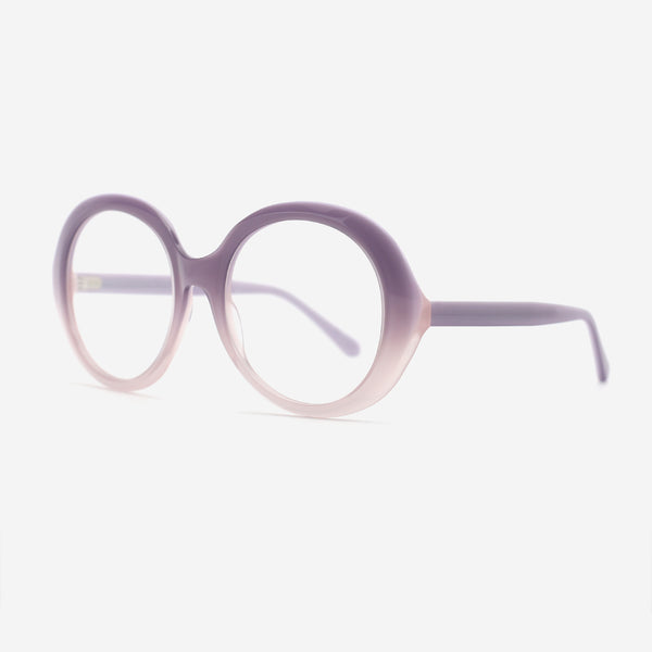 Round Acetate Female Optical Frames 25A3241