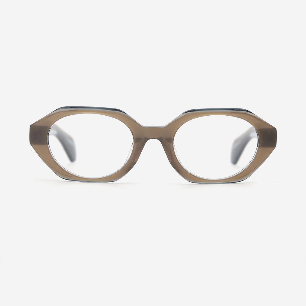 Retro Polygon Acetate Unsiex Optical Frames 25A3244