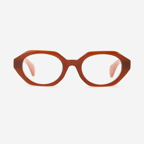Retro Polygon Acetate Unsiex Optical Frames 25A3244