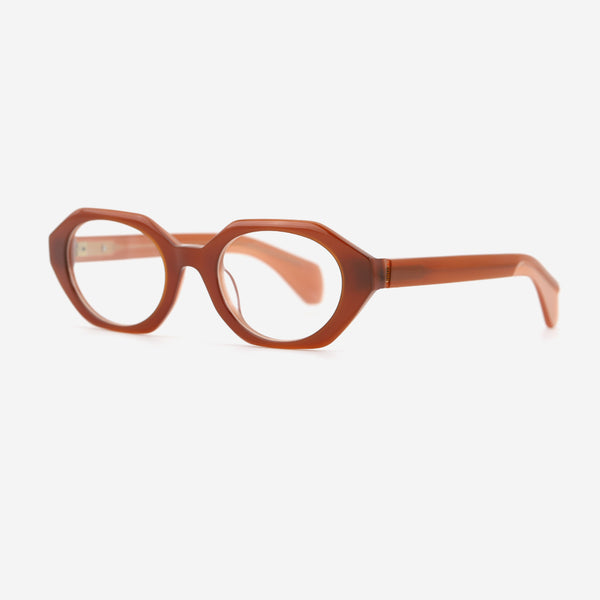 Retro Polygon Acetate Unsiex Optical Frames 25A3244