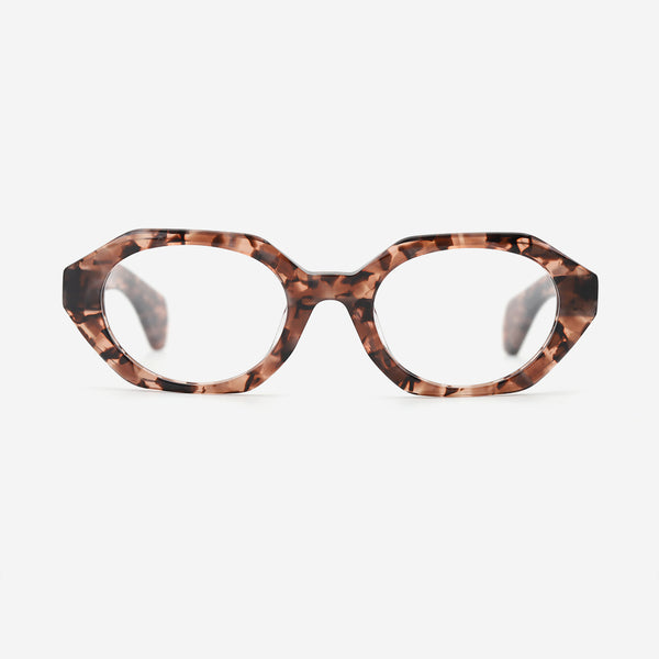Retro Polygon Acetate Unsiex Optical Frames 25A3244