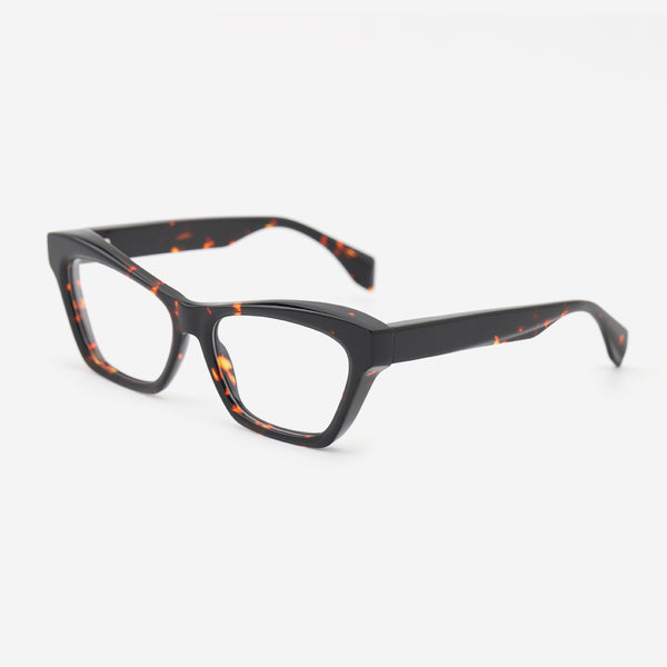 Fashion Cat Eye Acetate Female Optical Frames 25A3258