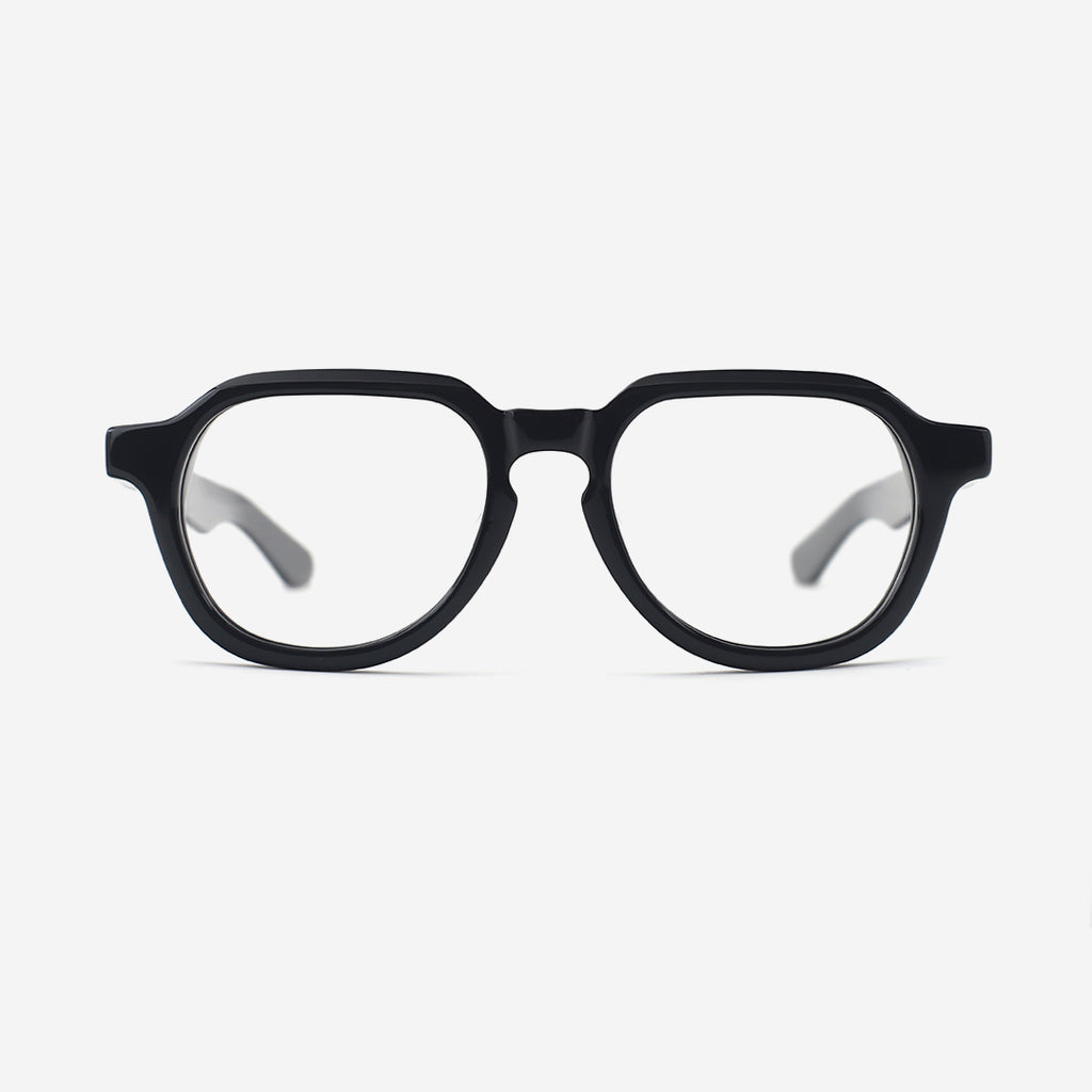 Vintage Polygon Acetate Unisex Optical Frames 25A3259