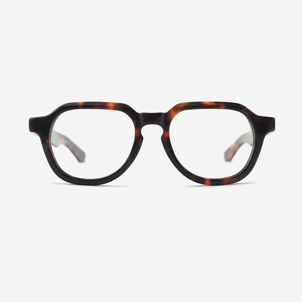 Vintage Polygon Acetate Unisex Optical Frames 25A3259