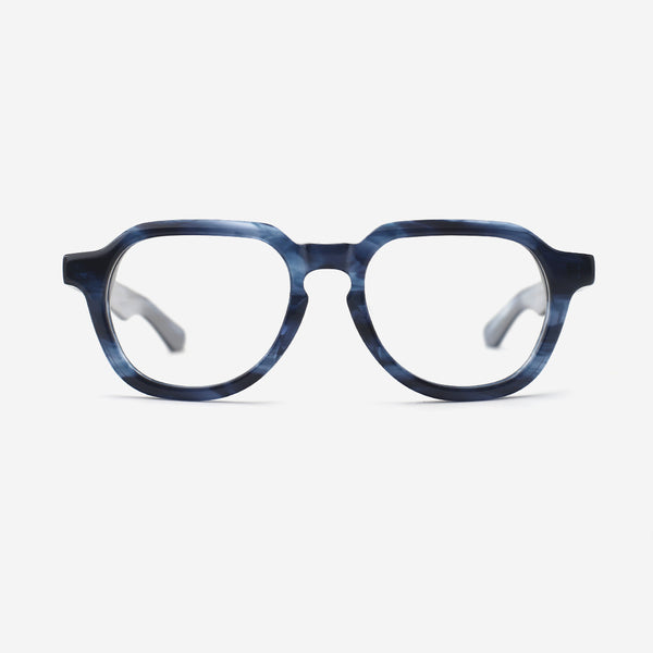 Vintage Polygon Acetate Unisex Optical Frames 25A3259
