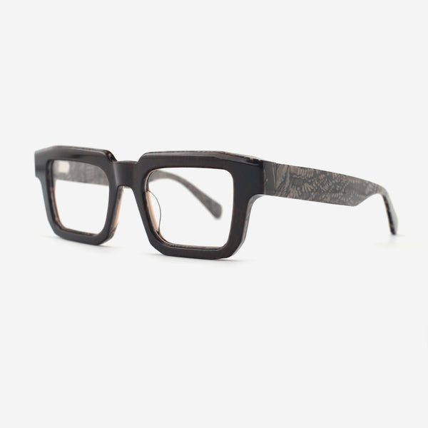 Square Acetate Unisex Optical Frames 25A3261